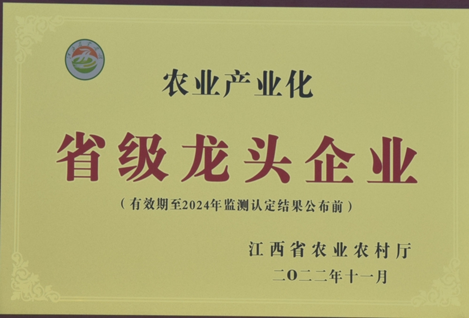 省级龙头企业